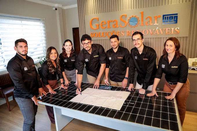 Equipe Gera Solar em Lucas do Rio Verde
